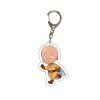 Anime acrylic ONE PUNCH MAN Saitama Genos Keychains Keyrings Pendants 1 - One Punch Man Merch