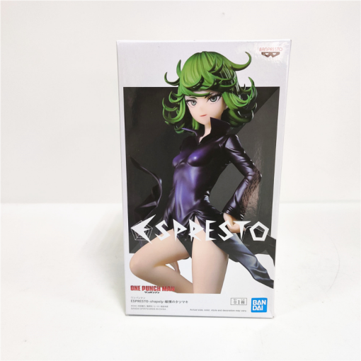 In stock Bandai original One Punch Man Tatsumaki PVC Action Figures 200mm BANPRESTO Figurine Model Toys 2 - One Punch Man Merch