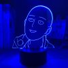 Led Night Light Anime One Punch Man for Kids Bedroom Decoration Nightlight Child Birthday Gift Room 1 - One Punch Man Merch