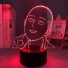 Led Night Light Anime One Punch Man for Kids Bedroom Decoration Nightlight Child Birthday Gift Room 2 - One Punch Man Merch