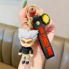 New Anime One Punch Man Keychain Cute Soft Rubber GENOS SAITAMA Tatsumaki Garou Car Keyring ONE 3 - One Punch Man Merch