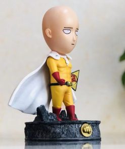 One Punch Man Anime Figure Saitama Version Q Buy Vegetables Interest Action Figure Collection Model Dolls 1 - One Punch Man Merch