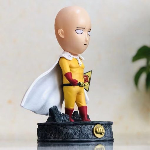 One Punch Man Anime Figure Saitama Version Q Buy Vegetables Interest Action Figure Collection Model Dolls 1 - One Punch Man Merch