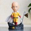 One Punch Man Anime Figure Saitama Version Q Buy Vegetables Interest Action Figure Collection Model Dolls - One Punch Man Merch