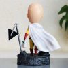 One Punch Man Anime Figure Saitama Version Q Buy Vegetables Interest Action Figure Collection Model Dolls 2 - One Punch Man Merch