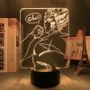 One Punch Man Garou Led Night Light for Bedroom Decor Nightlight Birthday Gift Anime 3d Lamp 2 - One Punch Man Merch