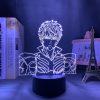 One Punch Man Genos Led Night Light for Bedroom Decor Nightlight Birthday Gift Anime 3d Lamp - One Punch Man Merch