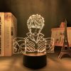 One Punch Man Genos Led Night Light for Bedroom Decor Nightlight Birthday Gift Anime 3d Lamp 2 - One Punch Man Merch