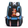 One Punch Man School Bags for Boys Funny Cute Backpack Harajuku Laptop Bags Female Travel Bag 1 - One Punch Man Merch