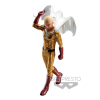 Original Banpresto Anime One Punch Man Dxf Bald Saitama Ordinary Punch Metal Color Action Figures Collection 4 - One Punch Man Merch