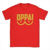 One Punch Man T Shirts OPPAI Tshirt Japan Anime Saitama Sensei Funny T Shirts Men Premium - One Punch Man Merch