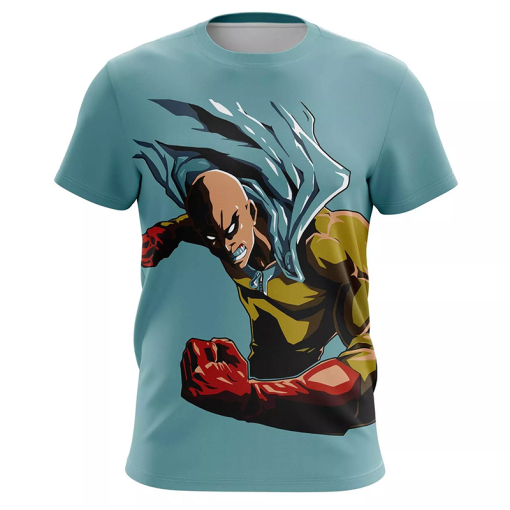 Summer Anime T Shirts One Punch Man 3D Print Streetwear Men Women Fashion Oversized Short Sleeve 5 - One Punch Man Merch