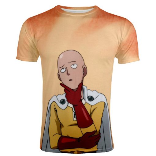 Summer Anime T Shirts One Punch Man 3D Print Streetwear Men Women Fashion Oversized Short Sleeve 6 - One Punch Man Merch