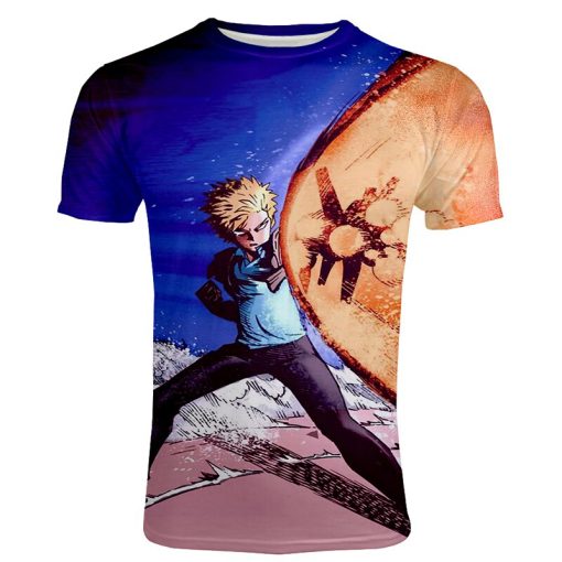 Summer Anime T Shirts One Punch Man 3D Print Streetwear Men Women Fashion Oversized Short Sleeve 8 - One Punch Man Merch