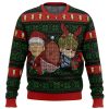 Ugly Christmas Sweater front 61 - One Punch Man Merch