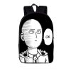 anime One Punch Man backpack women men rucksack Saitama Genos children school bags teenager boys ONE 16 - One Punch Man Merch