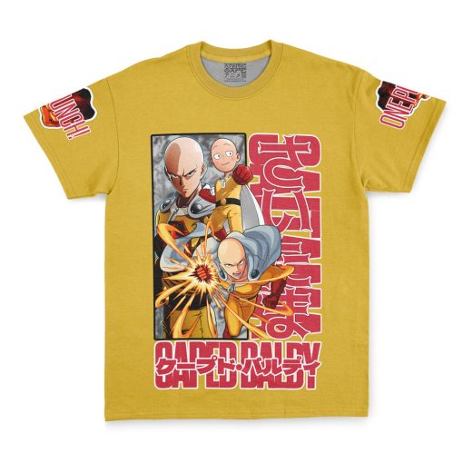 saitama shirt front - One Punch Man Merch