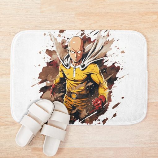 urbathmat flatlay context smallsquare750x1000.1u5 14 - One Punch Man Merch