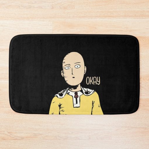 urbathmat flatlay largesquare1000x1000.1u5 13 - One Punch Man Merch