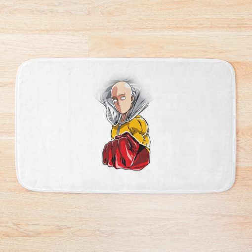 urbathmat flatlay largesquare1000x1000.1u5 17 - One Punch Man Merch