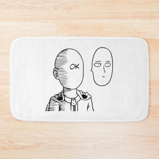 urbathmat flatlay largesquare1000x1000.1u5 18 - One Punch Man Merch