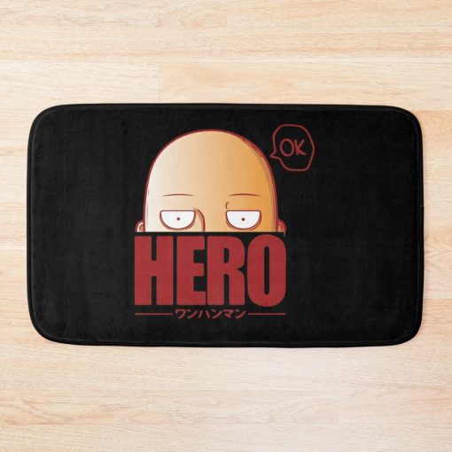 urbathmat flatlay largesquare1000x1000.1u5 3 - One Punch Man Merch