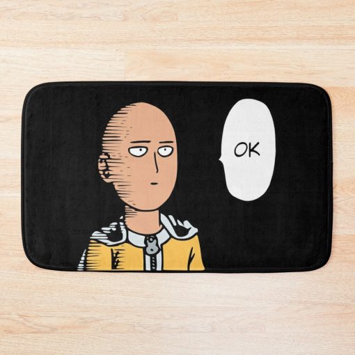 urbathmat flatlay largesquare1000x1000.1u5 5 - One Punch Man Merch