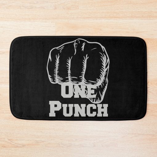 urbathmat flatlay largesquare1000x1000.1u5 7 - One Punch Man Merch